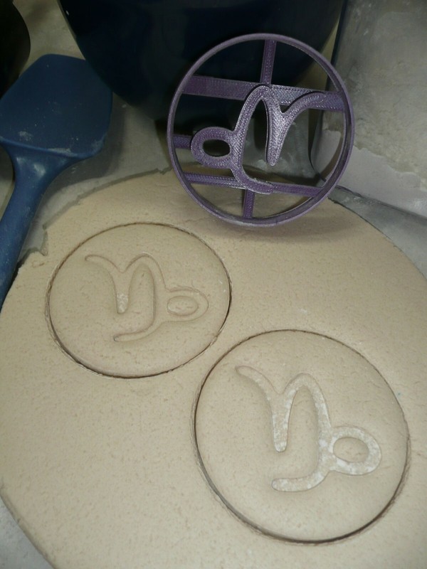 CAPRICORN ZODIAC SIGN ASTROLOGY HOROSCOPE SYMBOL COOKIE CUTTER USA PR4388 gallery