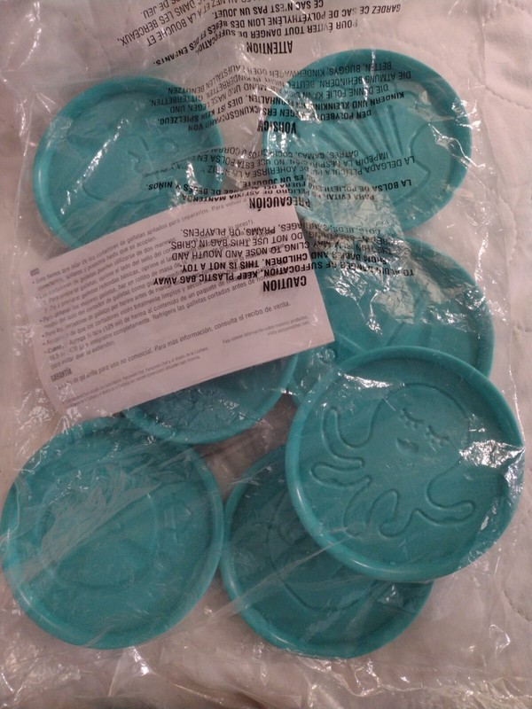 Pampered Chef Under the Sea Plastic Cookie Cutters NIP Retired Sealed set of 7 gallery