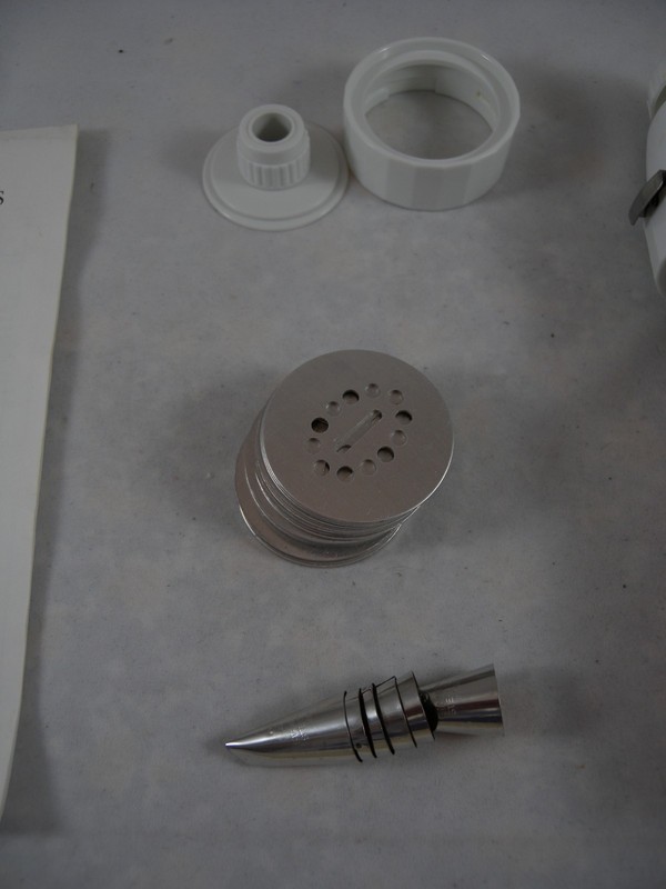 Kuhn Rikon Cookie Press and Decorating Set 20 Disks 6 Tips Switzerland Booklet gallery