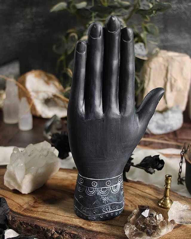 8 in Hamsa Hand Resin, plaster, soap, candle mold gallery