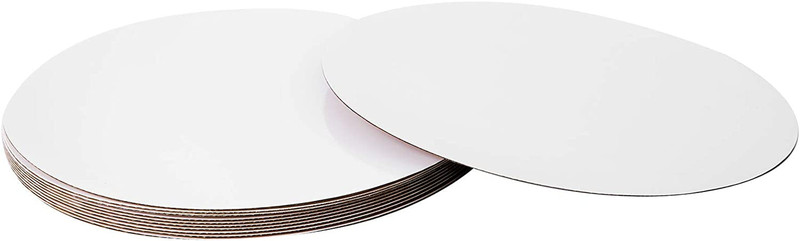 Bases redondas blancas pastel de 12 pulgadas desechables pack de 25 resistentes gallery