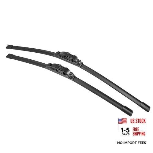 2pcs 24″+20″ Silicone Front Windshield Wiper Blade for BMW X5 E70 2007-2013