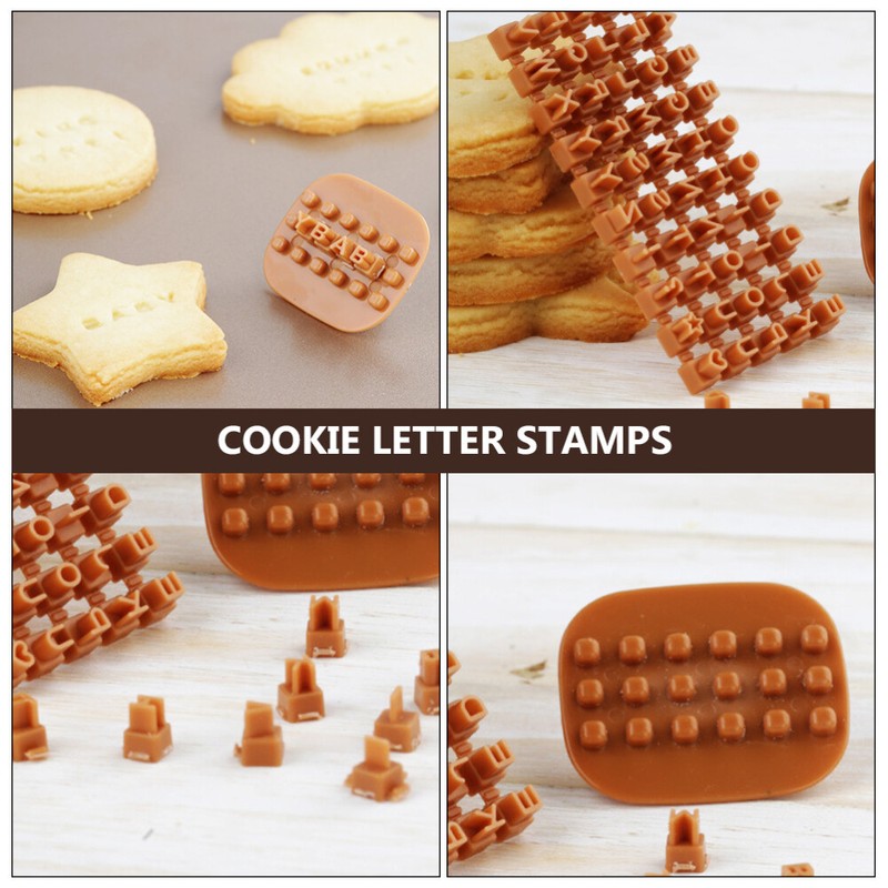 3pcs Polymer Clay Letter Stamps Mini Alphabet Number Letter Stamps Printing Mold gallery