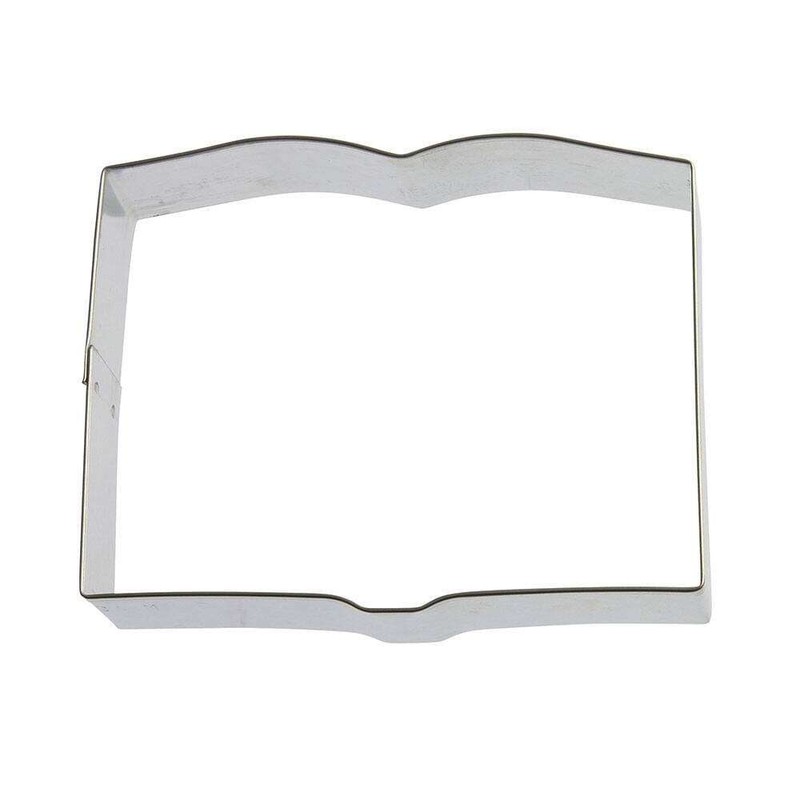 Book 4.25” Bible School Library Cookie Cutter Metal