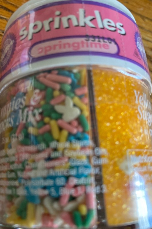 NEW SEALED Easter Spring SPRINKLES 4 Mix Pastel Colors Decoration Cookie Bake gallery
