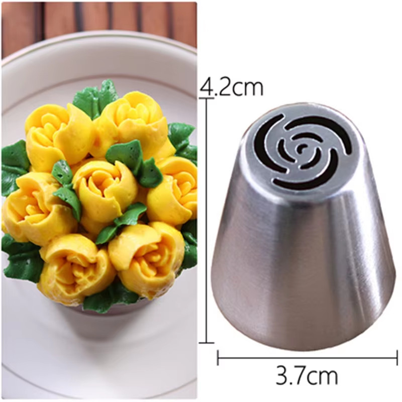 Russian Tulip Icing Piping Nozzle Stainless Steel Cake Decorating Tool gallery