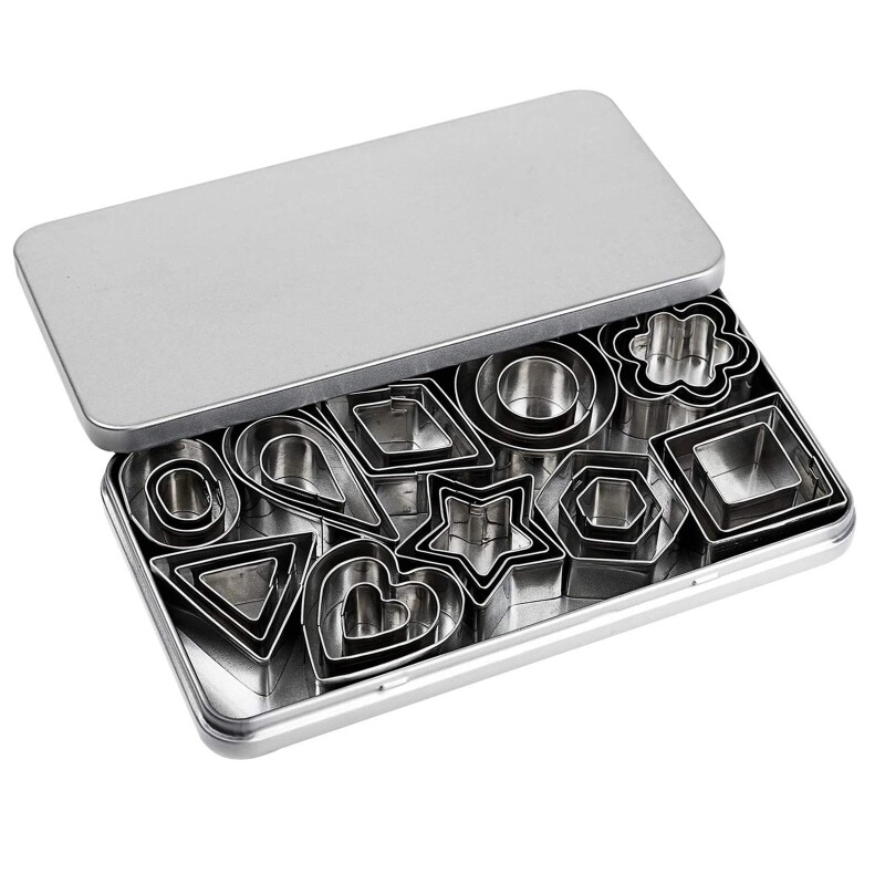 30 PCS Cookie Cutter Biscuit Cutter Cookie Mould Biscuit Mold 10 Different Shape