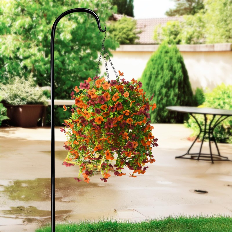 Zfprocess Artificial Hanging Flowers Plants For Outdoor Spring Summer gallery