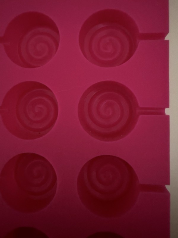 10-Cavity Lollipop Swirl Silicone Mold, by Way to Celebrate Set of 2 gallery