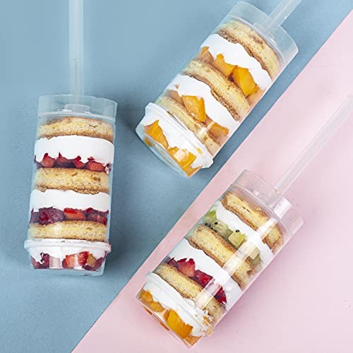 ihomecooker Clear Push-Up Cake Pop Shooter (Push Pops) Plastic Containers wit... gallery