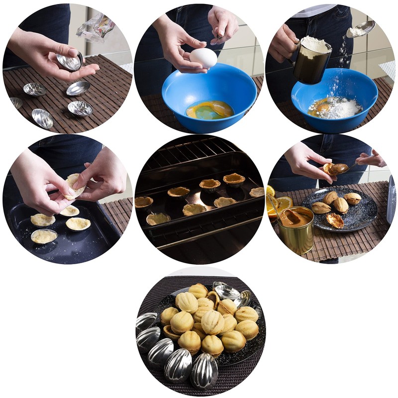 Lot 40 Oreshki Mold Oven Cookies Maker Oreshnitsa ???????? - Cookie Mold Oreshek gallery