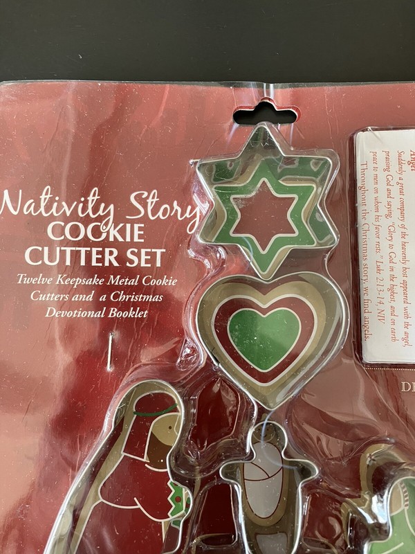 Nativity Story Cookie Cutter Set Of 12 pcs Christmas New In Pkg gallery