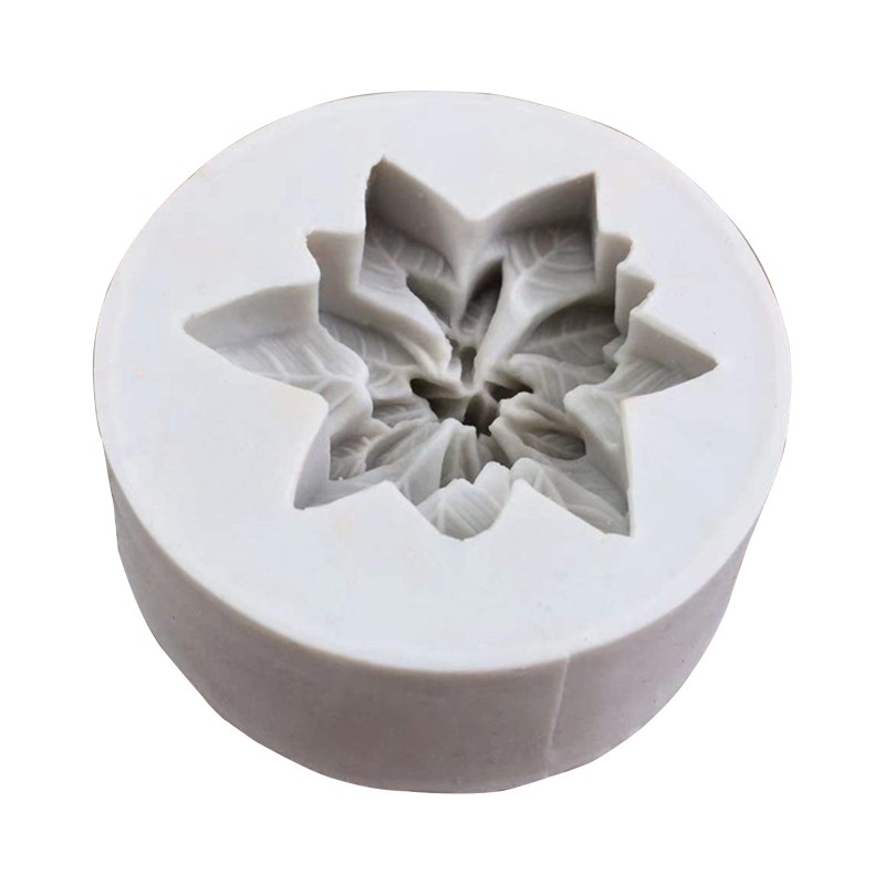 Little Holly Leaf Shape Soap Molds Candy Molds Cake Chocolate Decorating Gift