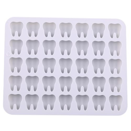 35 Cavity Mini Tooth Silicone Candy Mold 3D Small Molar Molds For Gummy Candy B gallery
