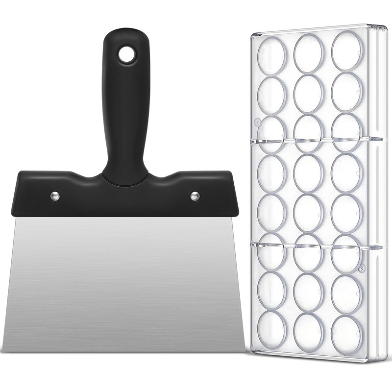 Polycarbonate Chocolate Molds with Chocolate Scraper Mould Bullet Clear Hard …