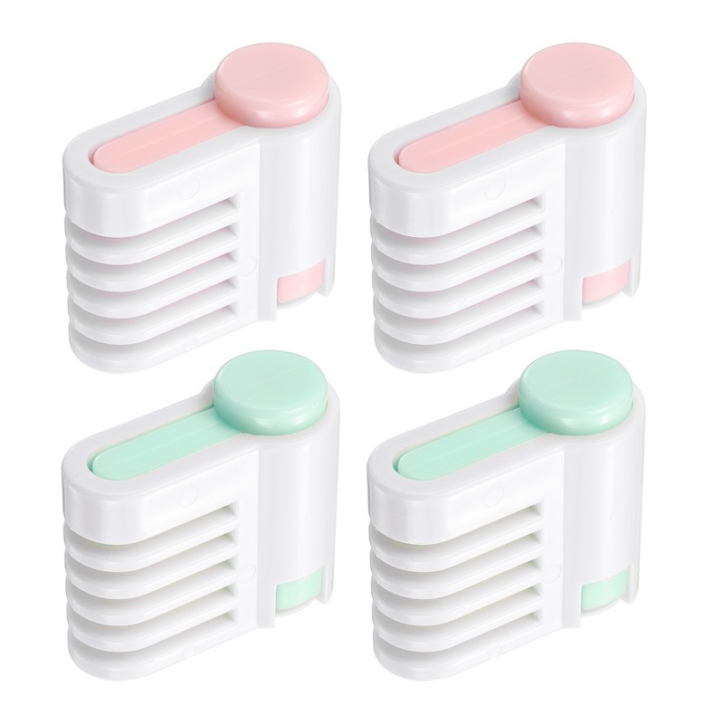 2 Pcs Cake Leveler Slicer, DIY Cake Slicer 5 Layers, Light Pink/Light Green