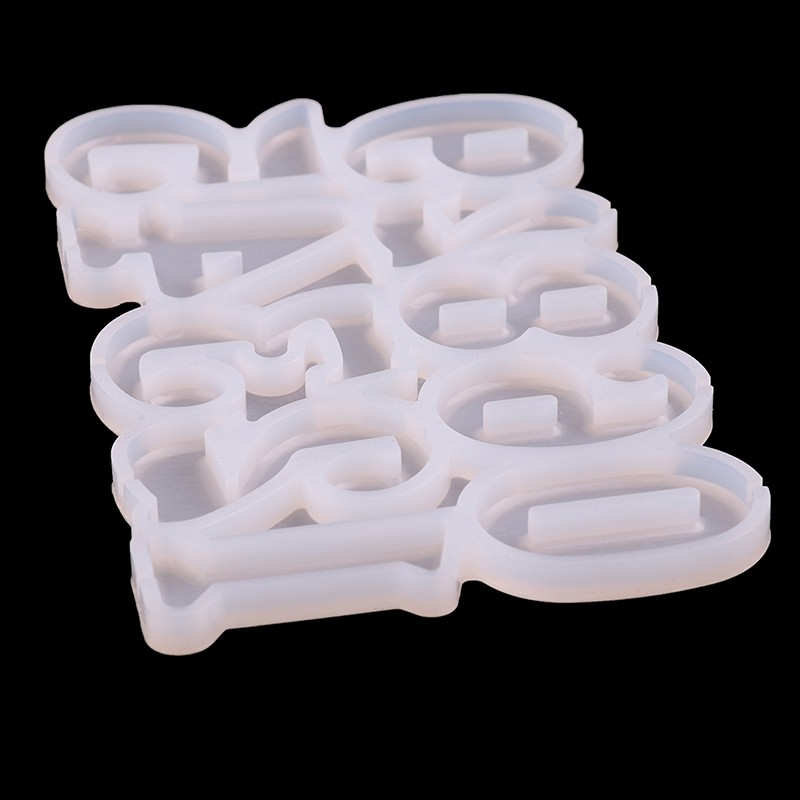 Numeric Shaped Modeling DIY Silicone Mold Birthday Cake Decorating Baking moldAL gallery