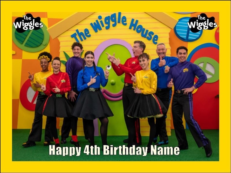 The Wiggles Edible Cake Toppers Icing Birthday Cake Decorations (4 Sizes)