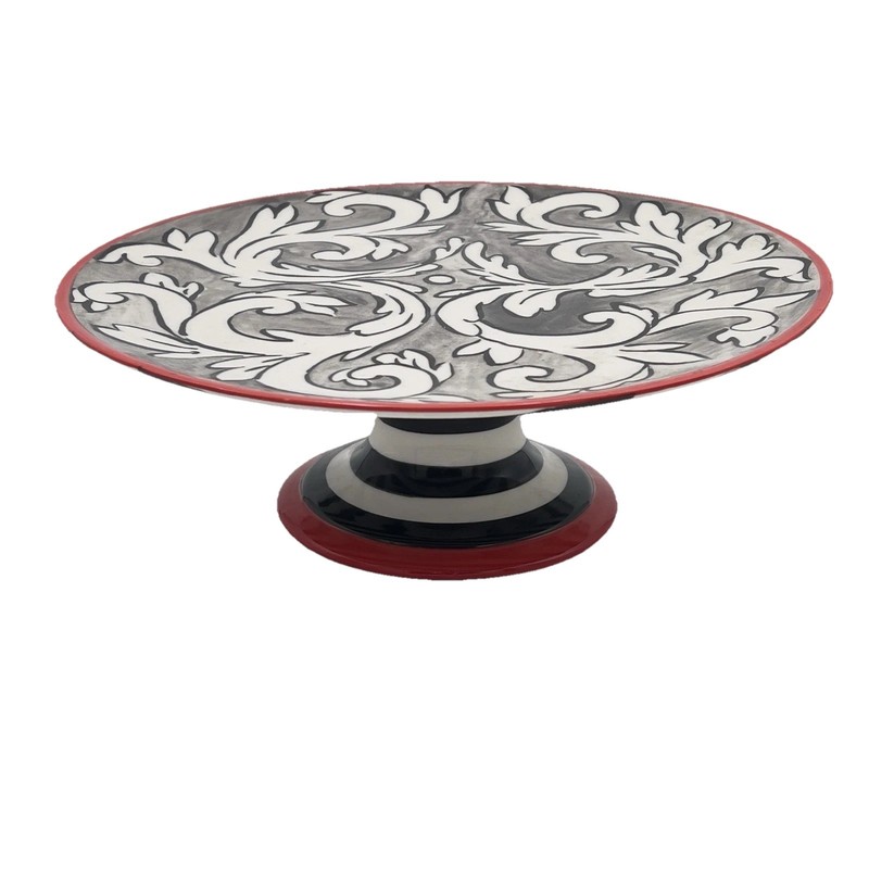 Anthropologie Molly Hatch 9-1/2″ Felicitations Cake Dessert Stand