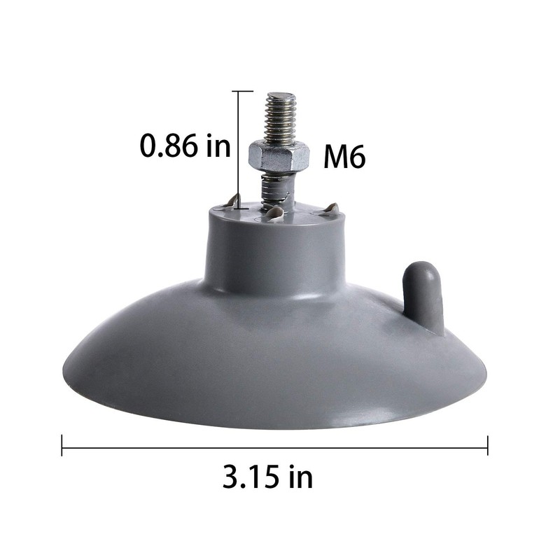 (4 pcs) French Fry Suction Cup Feet for Industrial Commercial French Fry Cutter gallery
