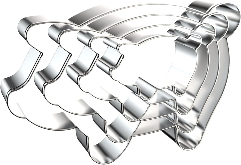 Pig Cookie Cutter Set Large - 5 Inch, 4 Inch, 3 Inch, 2 Inch - Cute Piggy Farm A gallery