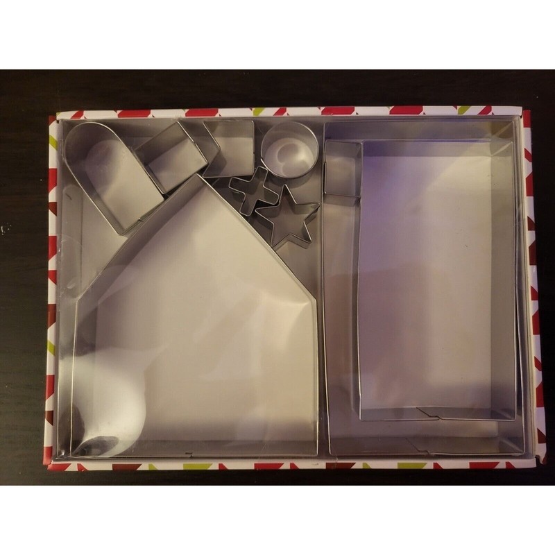 Martha Stewart Collection Gingerbread House Cookie Cutter Set 10 Pc gallery
