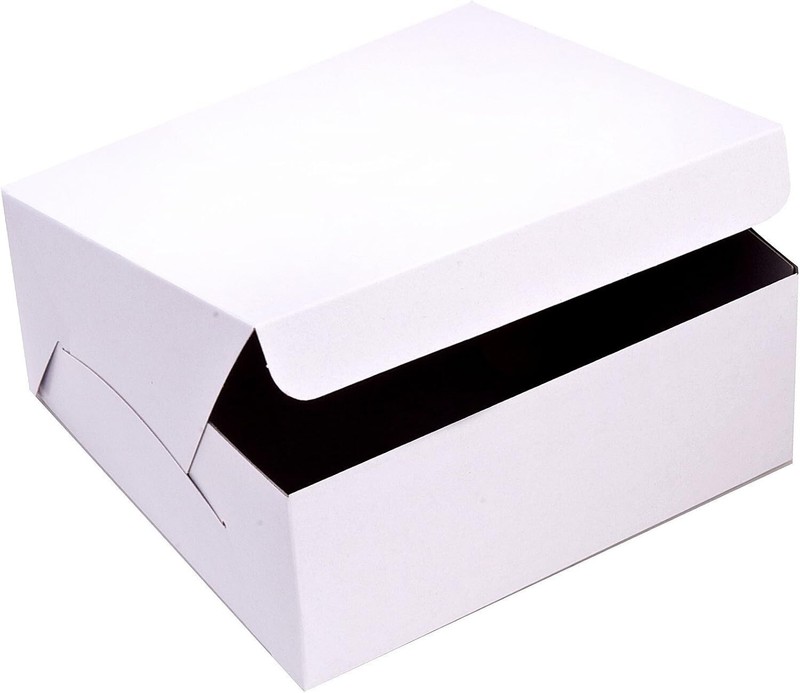 12125C(50PCS), 12x12x5-Inch Cardboard Cake Boxes