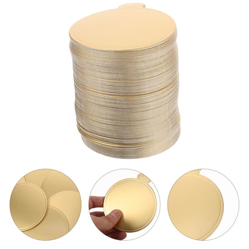 100 Sheets Mini Cake Boards Paper Cake Boards cake serving supplies