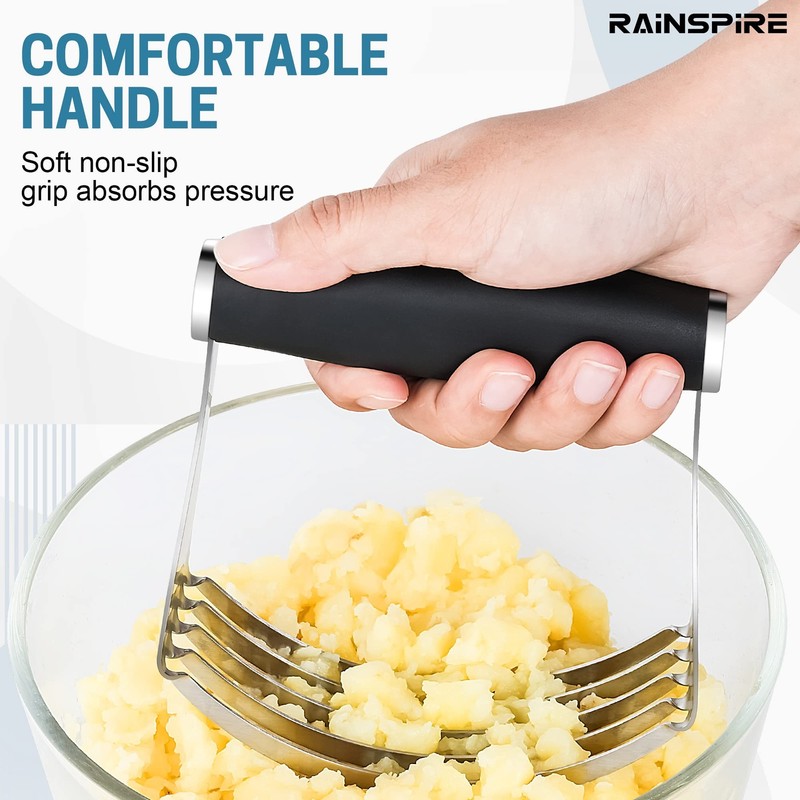 Rainspire Pastry Cutter For Baking, Heavy Duty Pastry Blender Stainless Steel... gallery