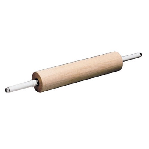 World Cuisine 4703635 13 3/4 in Wood Rolling Pin