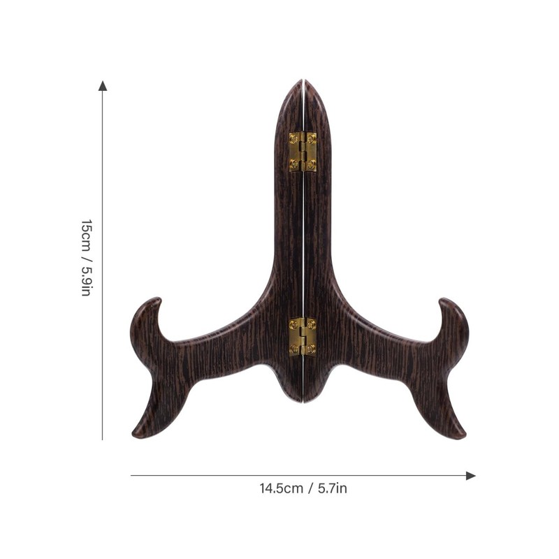 Pu Er Tea Cake Stand 5.90X5.70 Inches Bamboo Plate Display Stand Compact Tea ... gallery