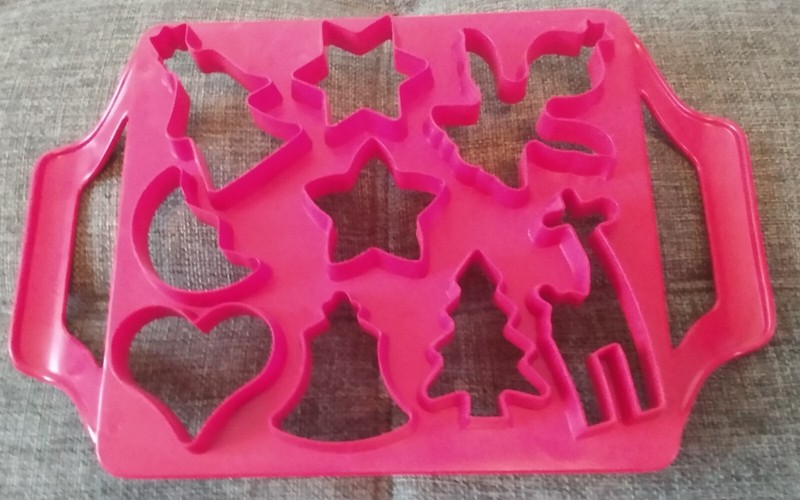 Christmas Cookie Cutter 8 Shape @ Once Tree Dear Bell Heart Moon Star Angel King gallery