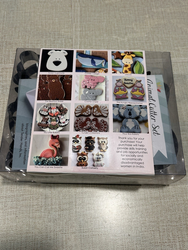 NEW Sweet Elite Animal Cookie Cutters Set 17 Stainless Steel Autumn Carpenter