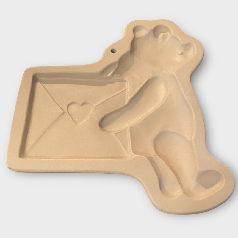 Brown Bag Cookie Art Disney Pooh Valentine’s Day Cookie Mold Baking Holiday