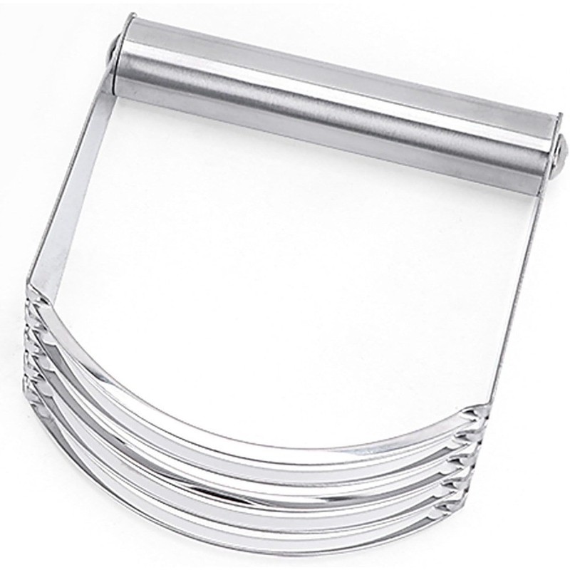 Stainless Steel Dough Blender Pastry Cutter 4.6 Inch Mixing Tool for Baking