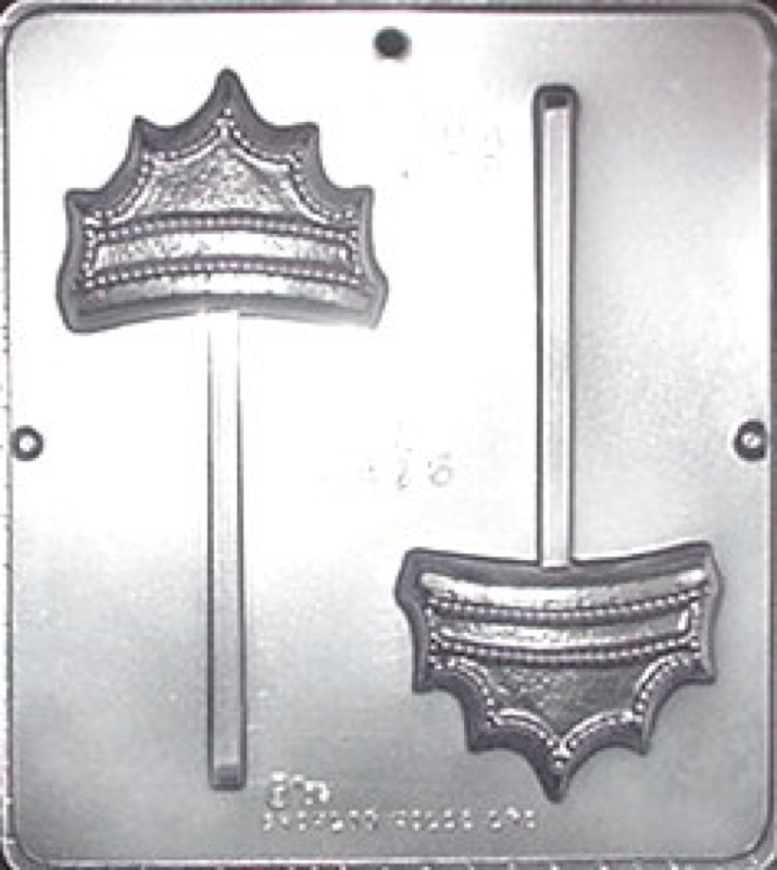 Crown Plain Lollipop Chocolate Candy Mold 3416 NEW gallery