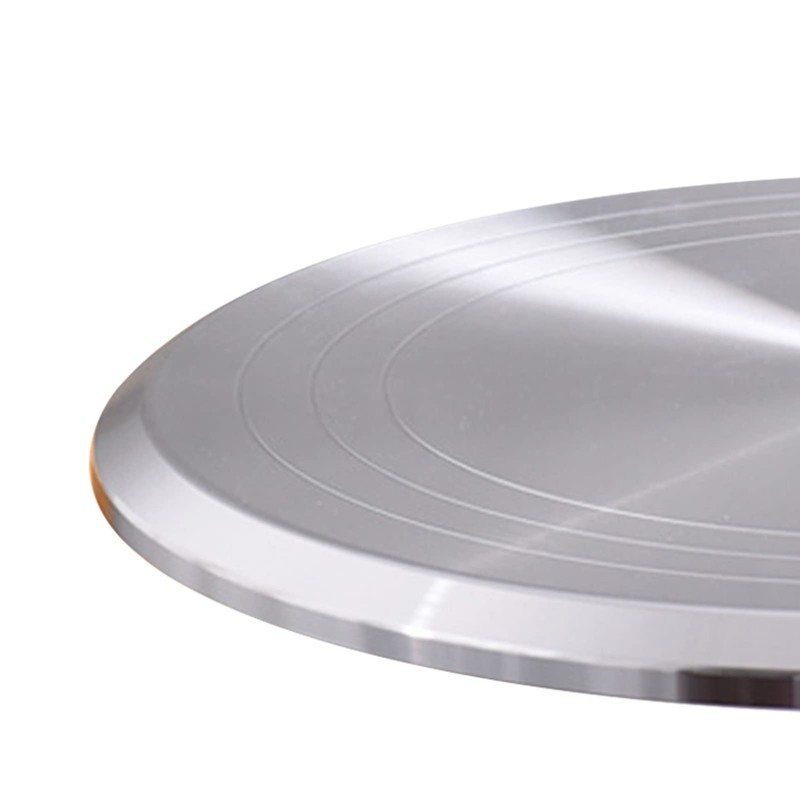 Cake Turntable Stable Revolving Cake Decorating Stand 10 Inch for Chefs for C... gallery