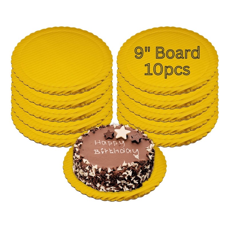9″ Cake Board (10 pcs)