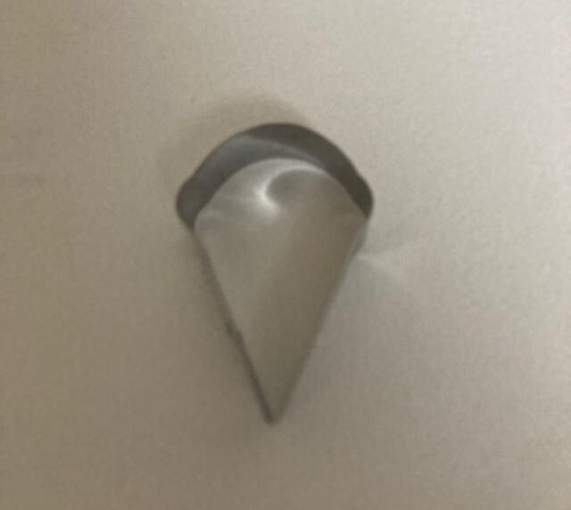 Nordic Ware – Metal Cookie Cutter – Ice Cream Cone Shape – Small Size – New