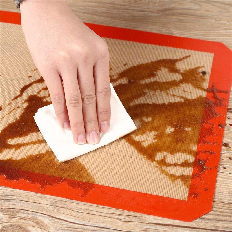 2x Premium Silicone Baking Mat Half Sheet Nonstick Pastry Mat Oven Safe 480°F gallery