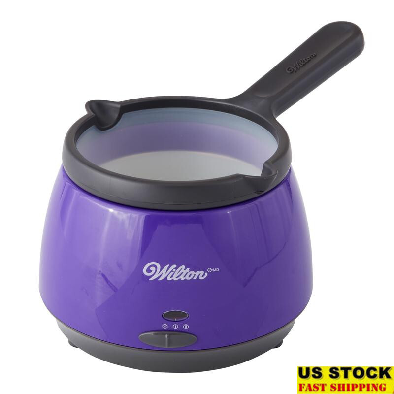 Candy Melting Pot Chocolate Dipping Drizzling Easy Cleanup Heat Resistant Design