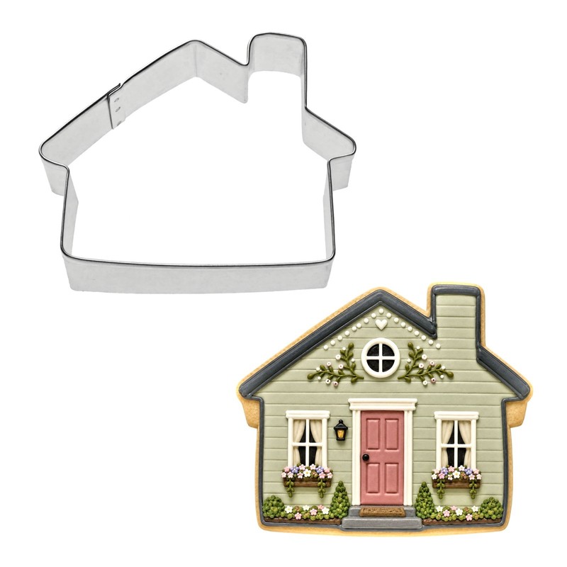 House & Antique Key Realtor Cookie Cutter Set Metal Real Estate Gift gallery
