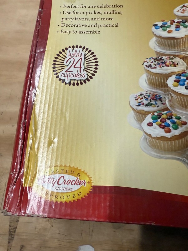 Betty Crocker Cupcake Stand -Holds 24 Cupcakes gallery