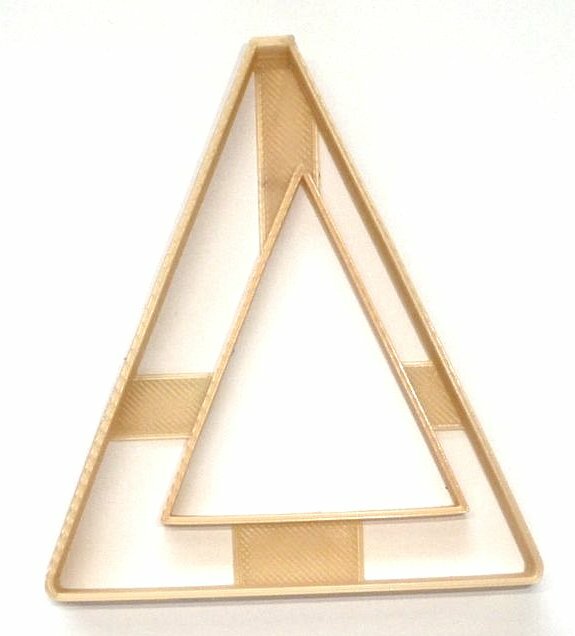 GAMMA GREEK LETTER FRATERNITY SORORITY COOKIE CUTTER USA PR4325
