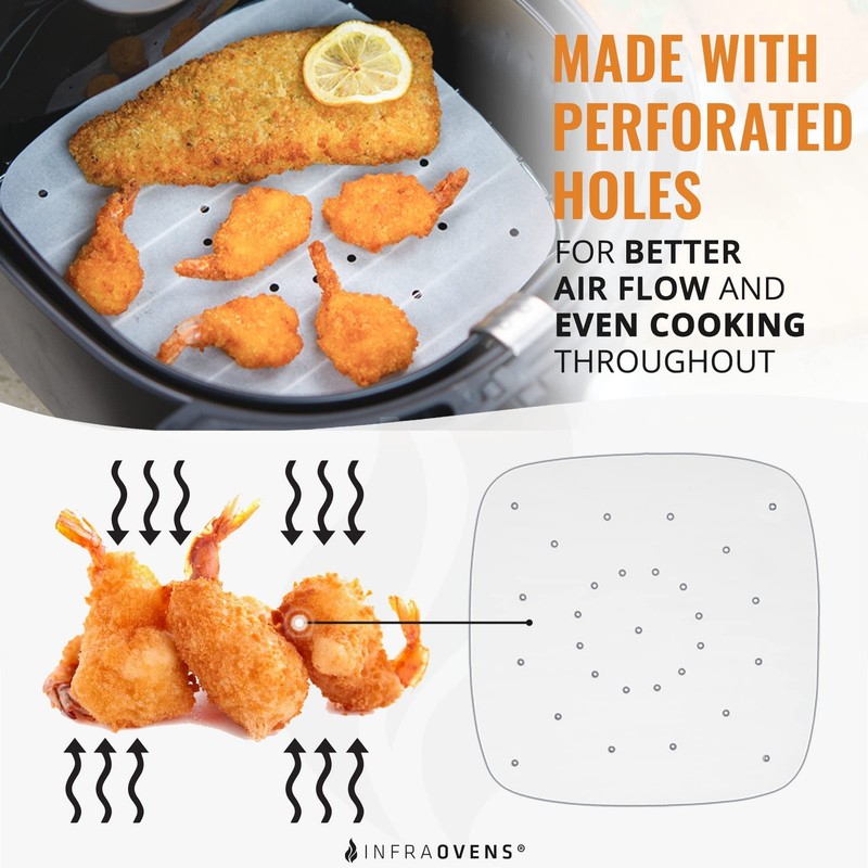 Air Fryer Paper Liners Compatible with gallery