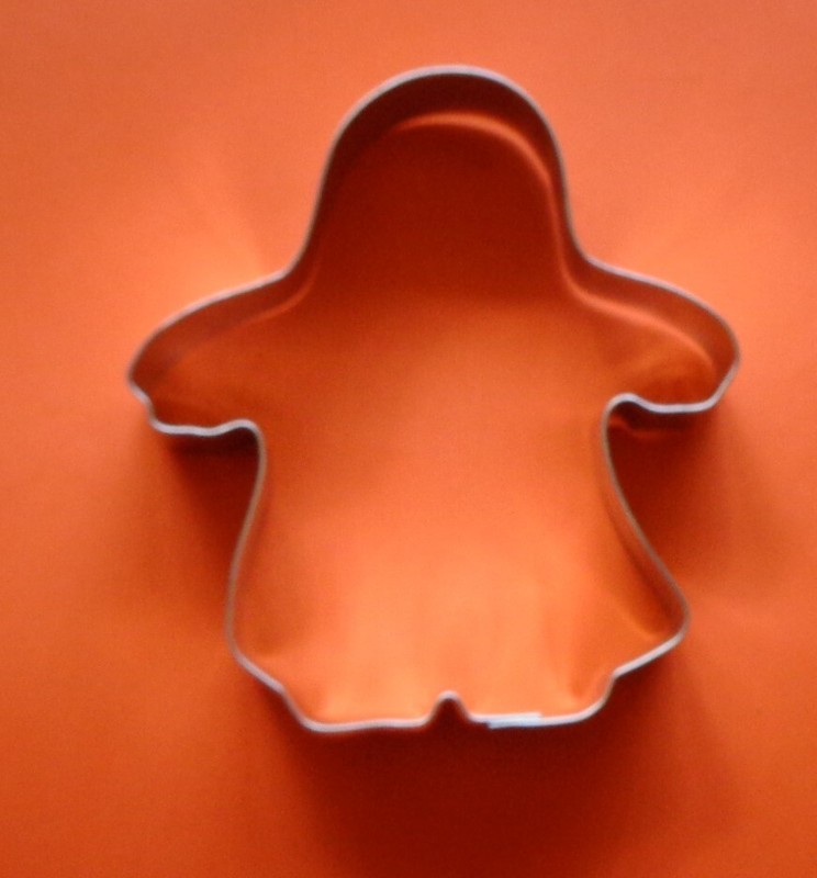 New Tin Halloween Floating Ghost Cookie Cutter