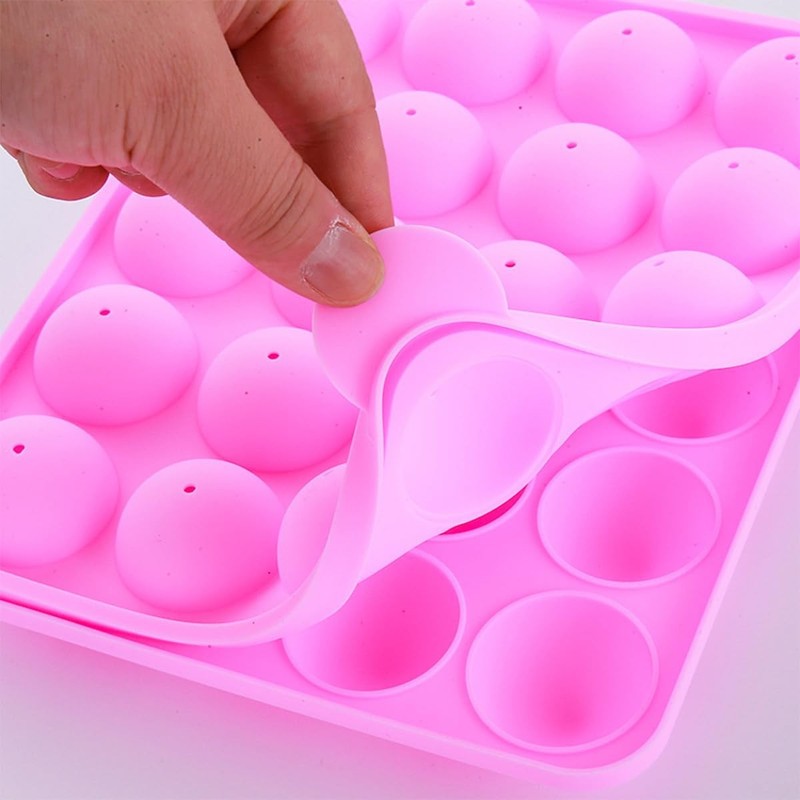717 PCS Cake Pop Molds Kit Maker Set Stand Sticks Wrappers Pen 4 Tips gallery
