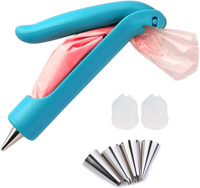 Pastry DIY Cake Decorating Pen Icing Piping Tips Nozzles Bag Sugar Craft Fondant