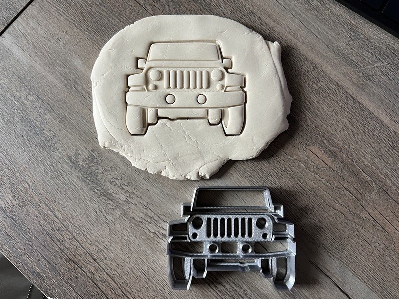 OFF-ROAD Jeep Vehicle Cookie Cutter