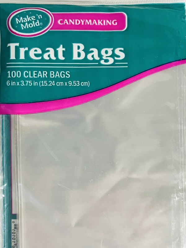 Make N' Mold Clear 9”x4”/6”x3.75”Treat Party Bags 2pk Bundle 130 Bag Total NEW gallery